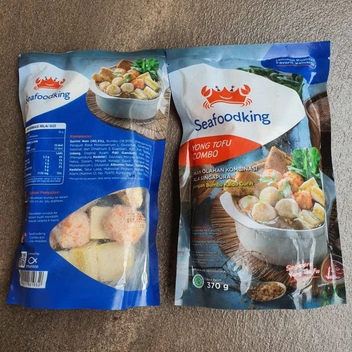 

Premium Seafood King Yong Tofu Combo Halal MUI - 370gram