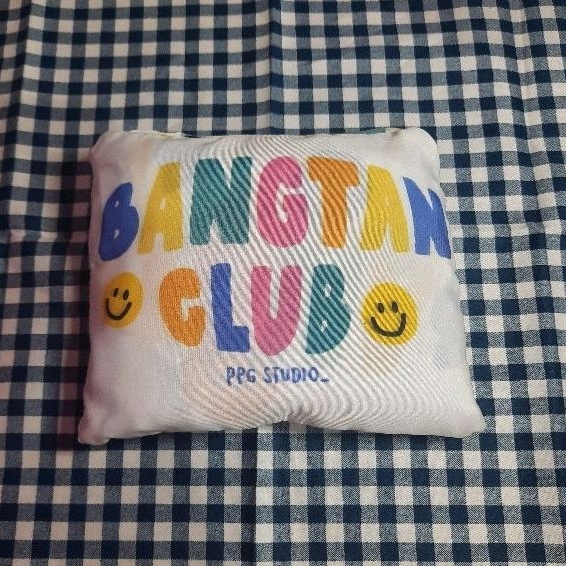 Foldable Bag BTS Bangtan Club Tas Lipat Belanja