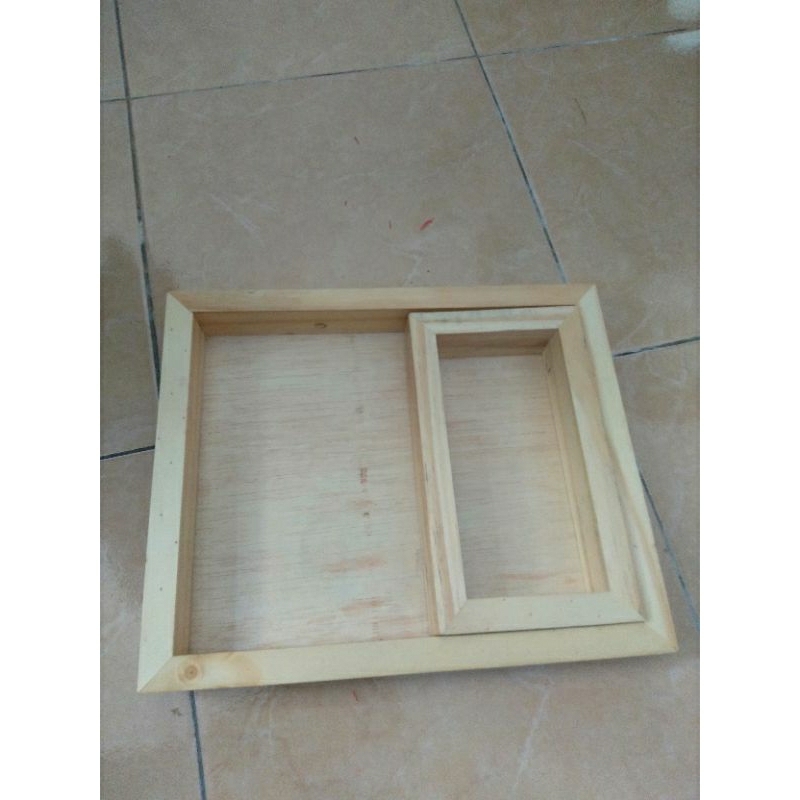 Kotak seserahan kayu jati belanda ( set )