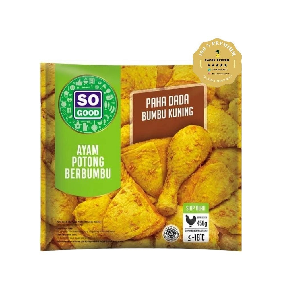 

So Good Ayam Potong Bumbu Kuning 450gr