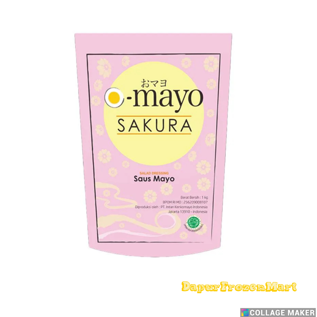 

Omayo Mayonaise Sakura 1Kg