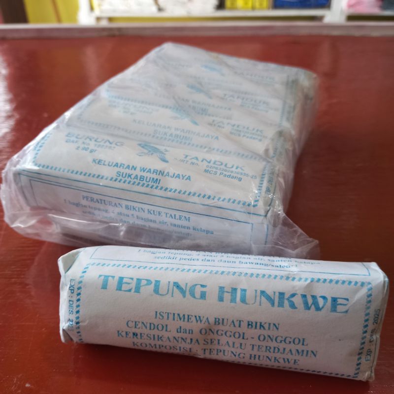 

Tepung Hunkwe merek burung tanduk