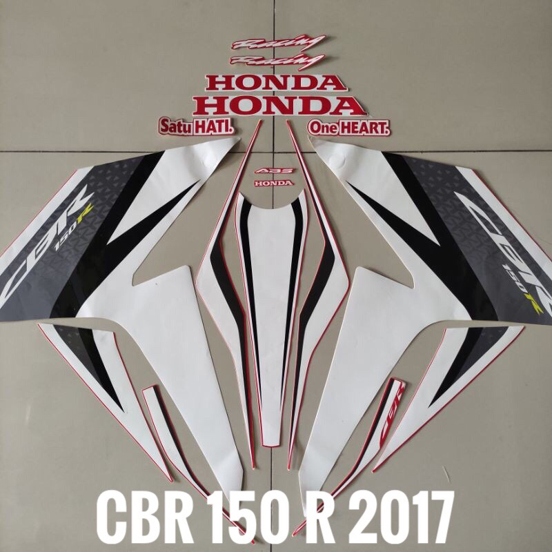 striping cbr 150 r 2017 les bodi motor cbr150r honda