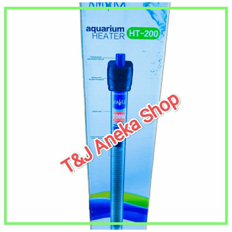 AMARA HT-200 - HT 200 - Water Heater - Pemanas Air Aquarium Amara 200 W