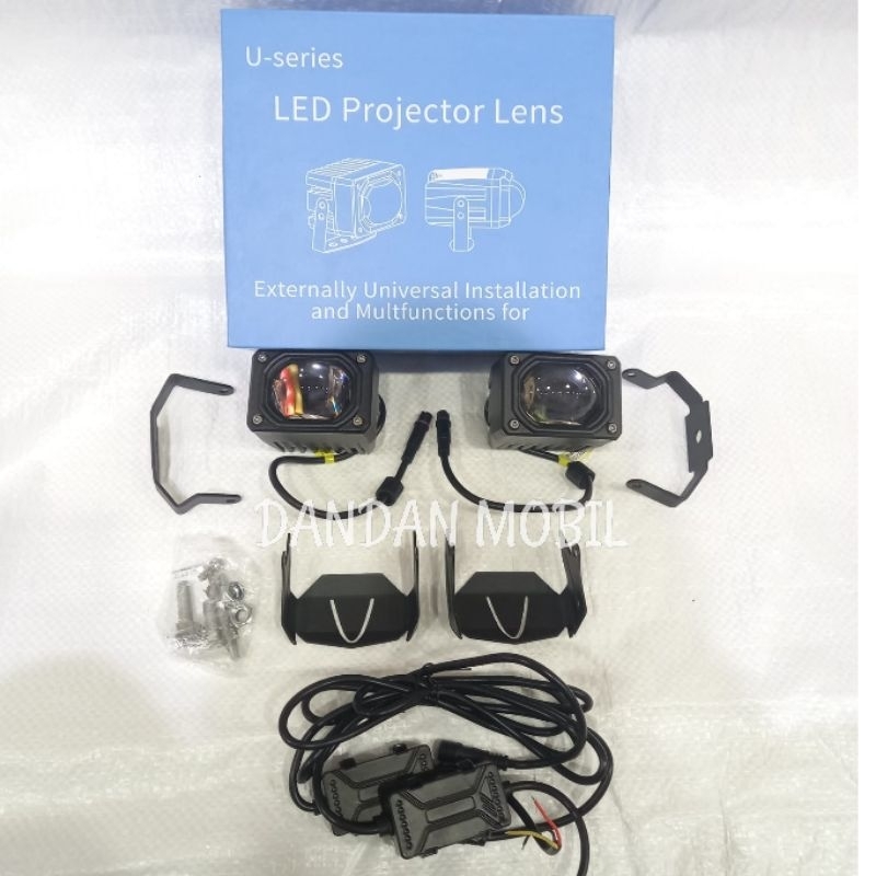 Lampu Mini Projie 1 Mata / Lampu Led Projector