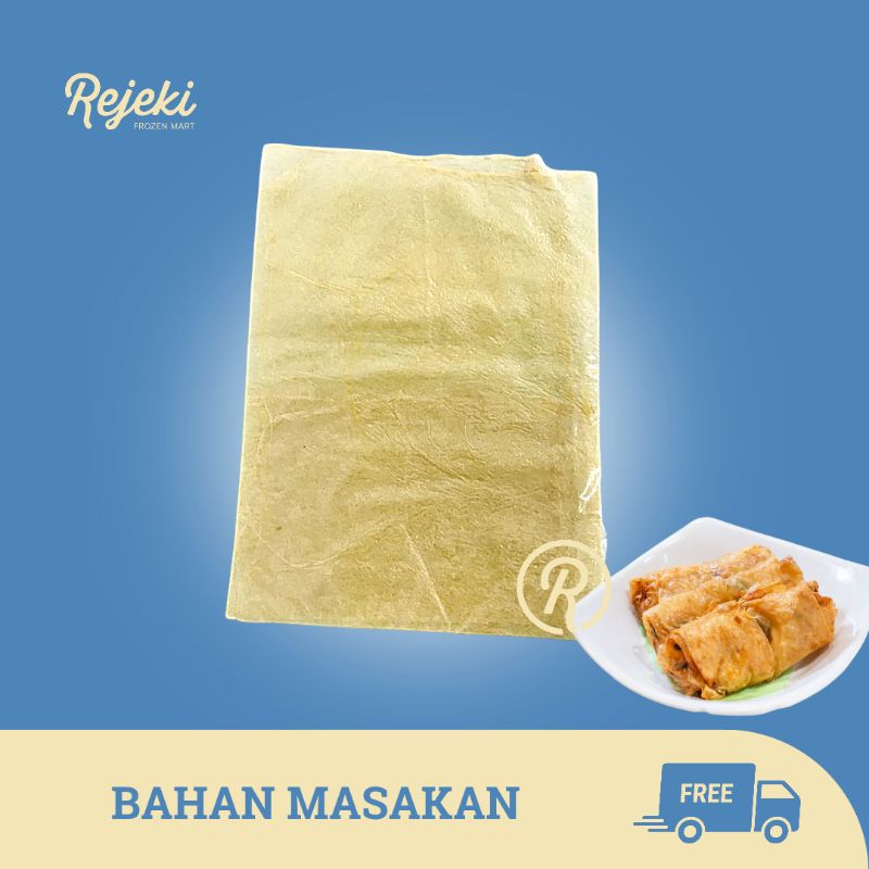 

Kulit Tahu utk Dimsum Ngohiong Hekeng- Rejeki Frozen Mart