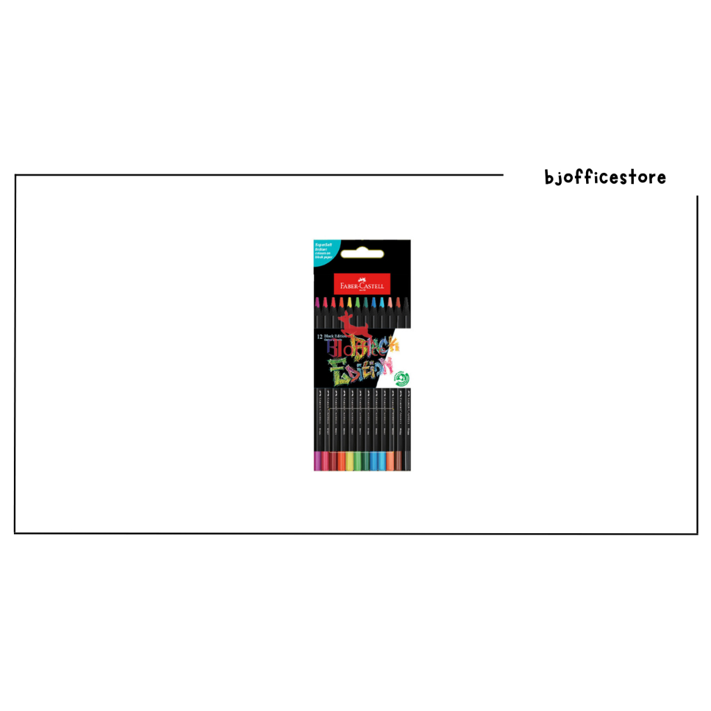 

Pencil Warna Black Edition Faber Castell 12 24 Warna