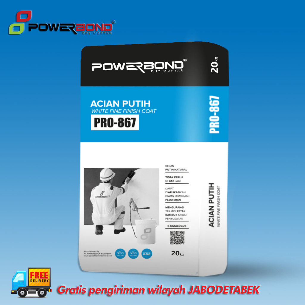 SEMEN POWERBOND PRO-867I (ACIAN PUTIH) 40KG