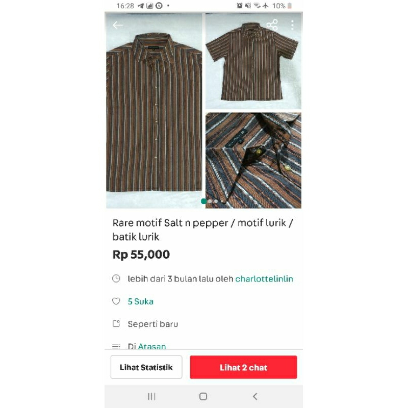 kemeja salt n pepper dan batik