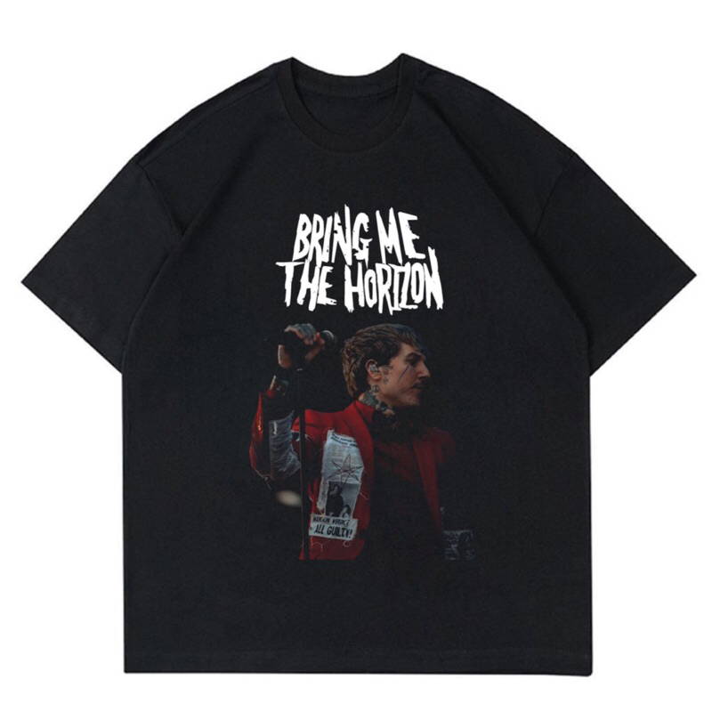 KAOS BAND BRING ME THE HORIZON - OLIVER SYKES | T-SHIRT BAND BRING ME THE HORIZON VINTAGE | BAJU BAN