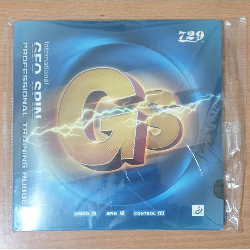 729 GEO SPIN. KARET RUBBER PINGPONG TENIS MEJA. 729 GEOSPIN. ORIGINAL