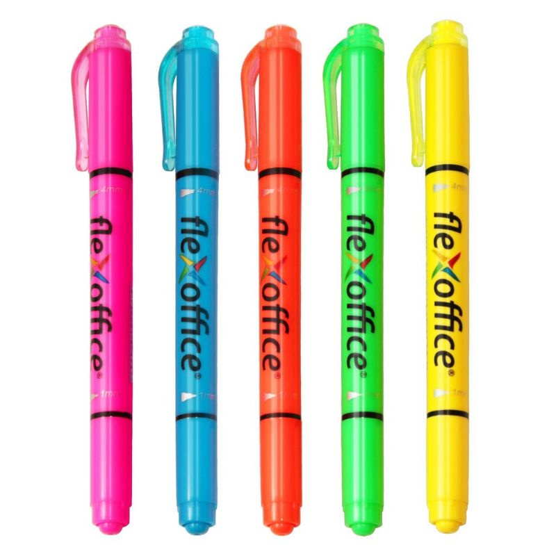 

Twin Highlighter Flexoffice FO-HL01 (1 pcs)