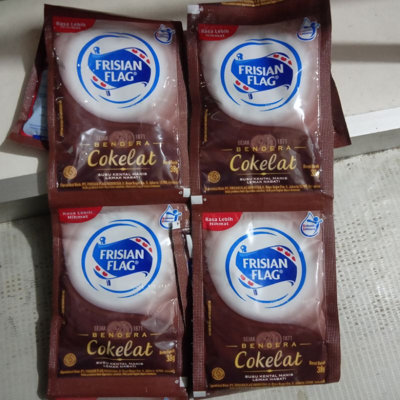 

Susu Kental Manis Frisian Flag Putih / Cokelat 1 Renceng