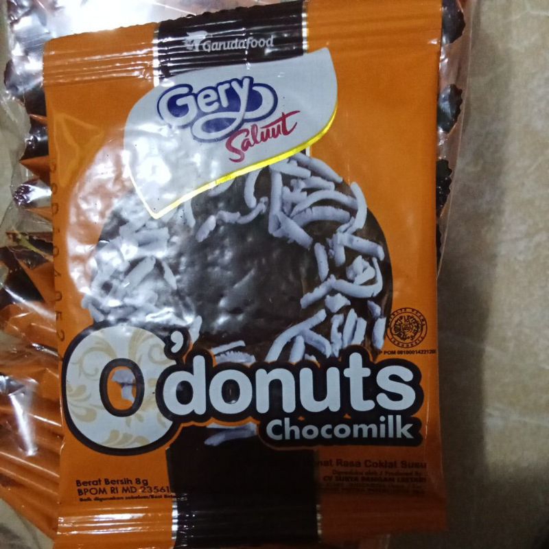 

Garuda food Gerry salut o' donuts chocomilk