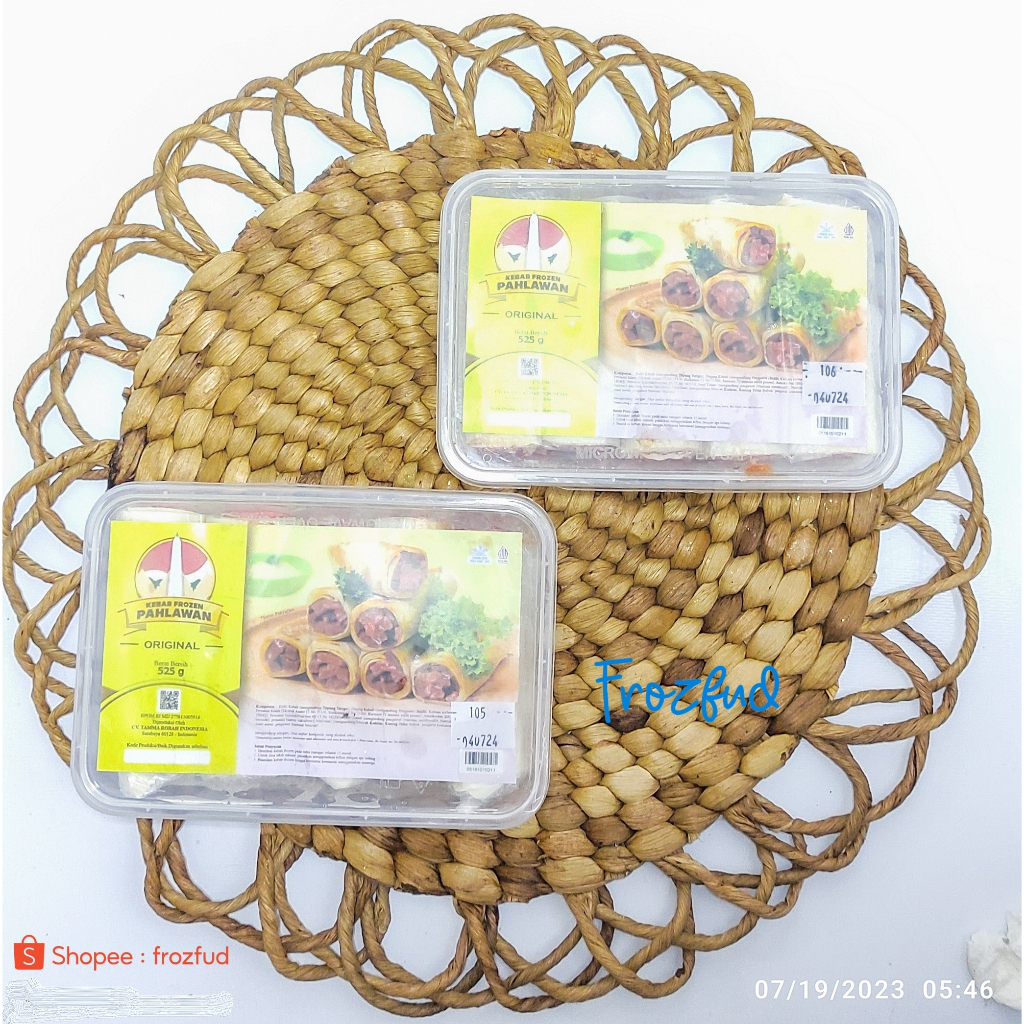 

Kebab Frozen Pahlawan 525gr