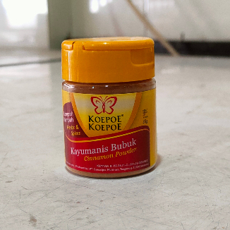 

Koepoe Koepoe / Kupu Kupu Rempah Kayu Manis Cinnamon 35 gr Koe Poe