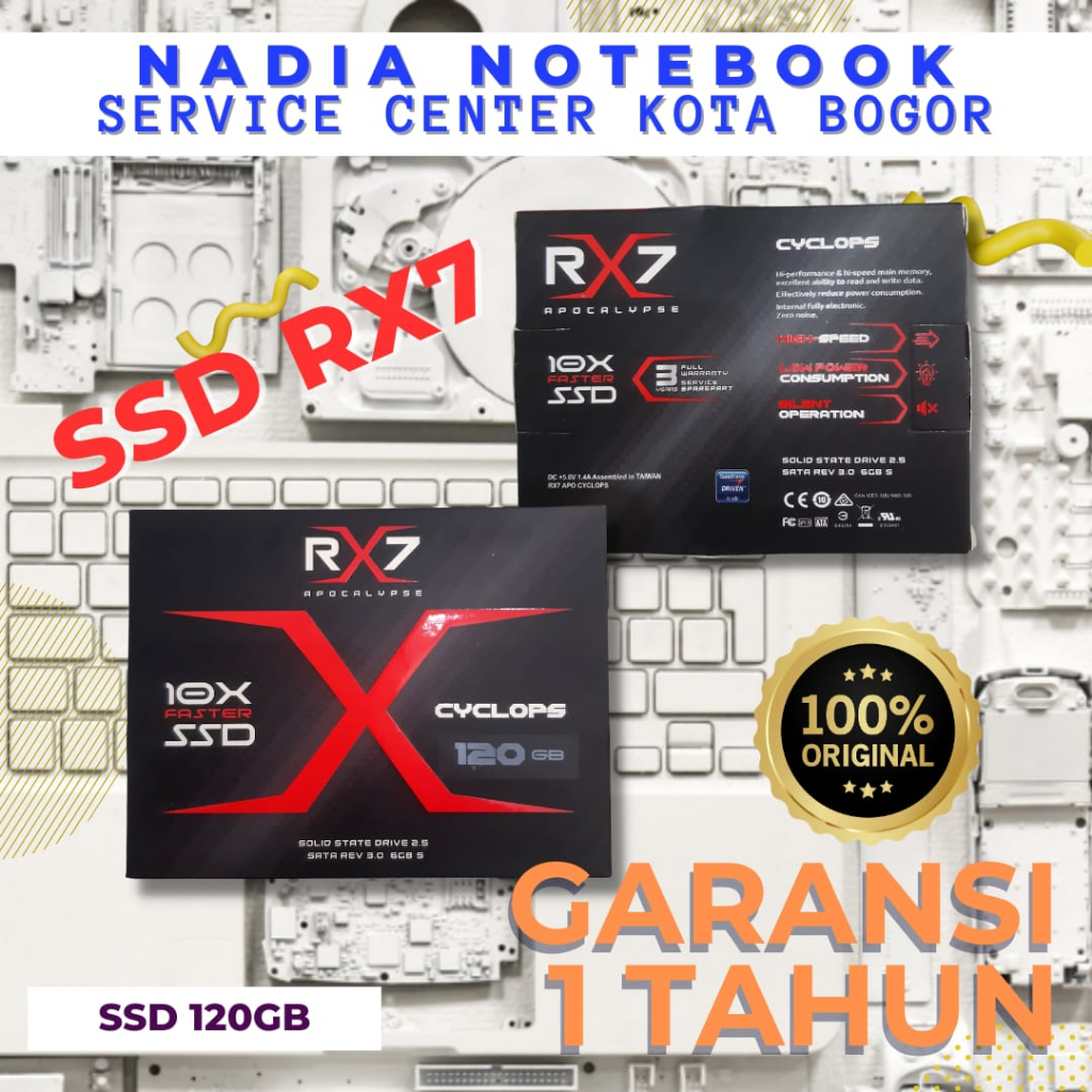 SSD RX7 120GB 120 GB GARANSI 1 TAHUN