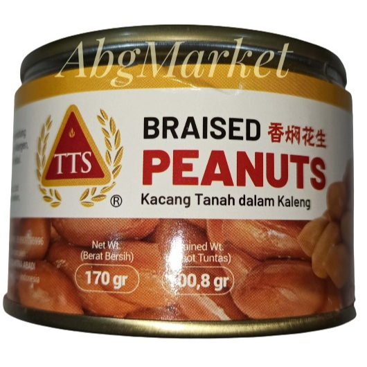 

TTS Braised Peanuts / Kacang Tanah dalam Kaleng 170 gr