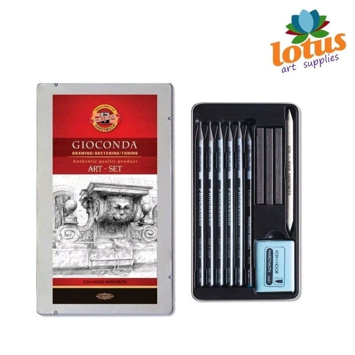 

Koh-I-Noor Gioconda Graphite Set 11 Sketching Drawing Toning