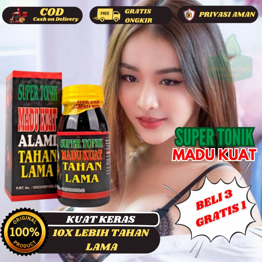Madu super - Madu tonic 6 Jam - original