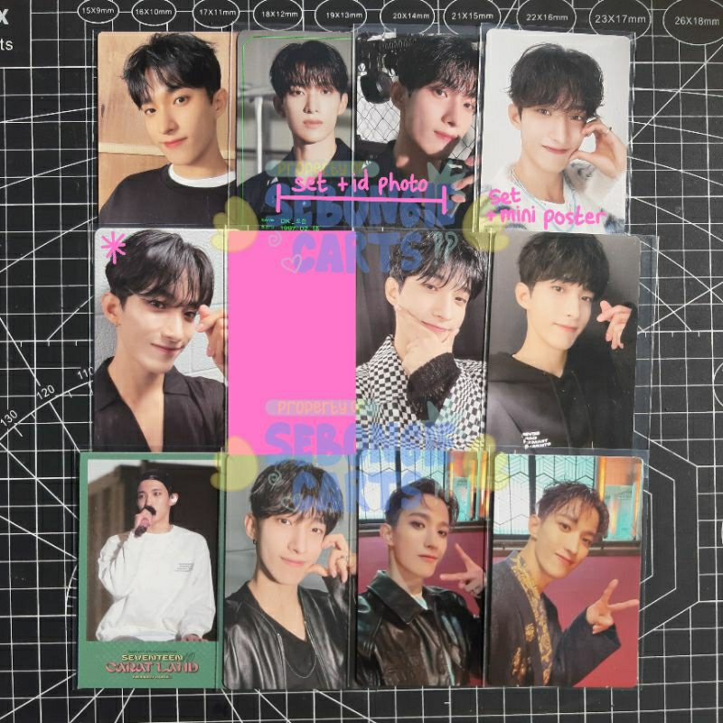 photocard official seventeen svt dk dokyeom caratland 2022 trading card spc selca special 7th membership kit carat gam3 bo1 game boi the name name:17 odd dream vod touring 2023 digital code digicode dvd be the sun bets deluxe fml fansign weverse aladin wv