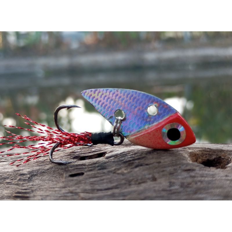 sirip hiu vibra hs half solid umpan casting lure casting gabus toman