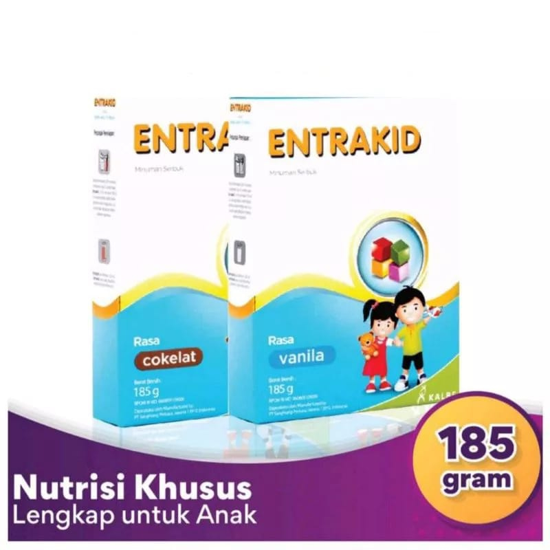 

Entrakid Vanila/Coklat 185 Gram