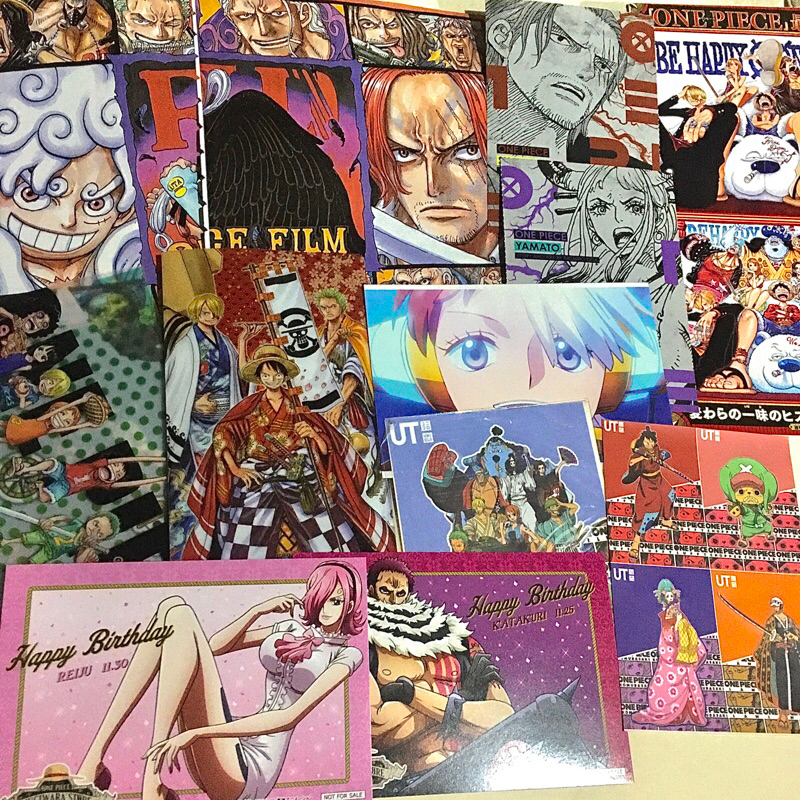 one piece merch poster shonen jump red film
