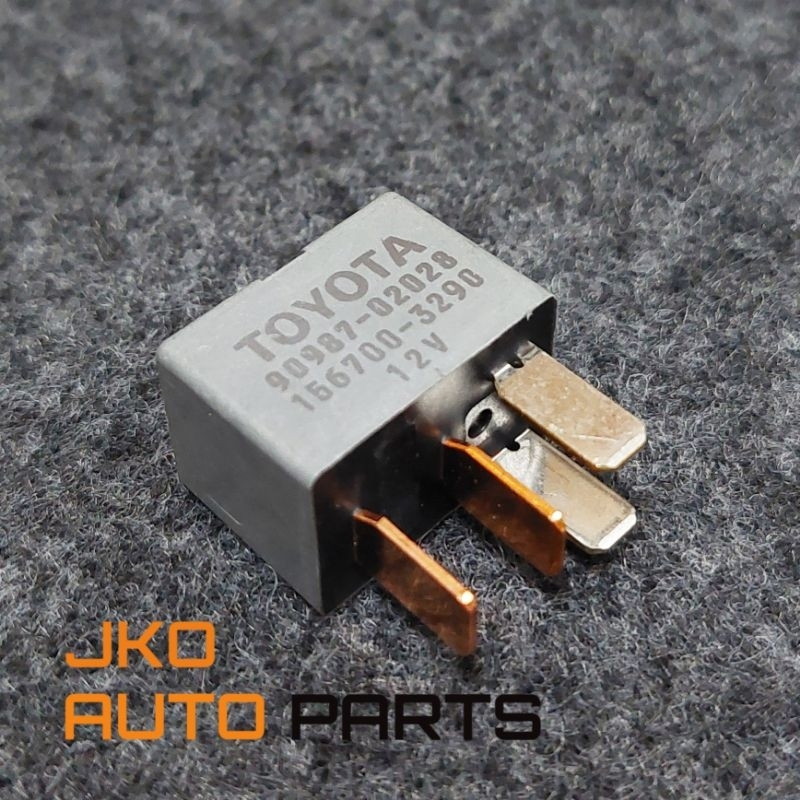 RELAY 12V VOLT KAKI 4 RELAY PELAMPUNG ORIGINAL ASLI INNOVA FORTUNER