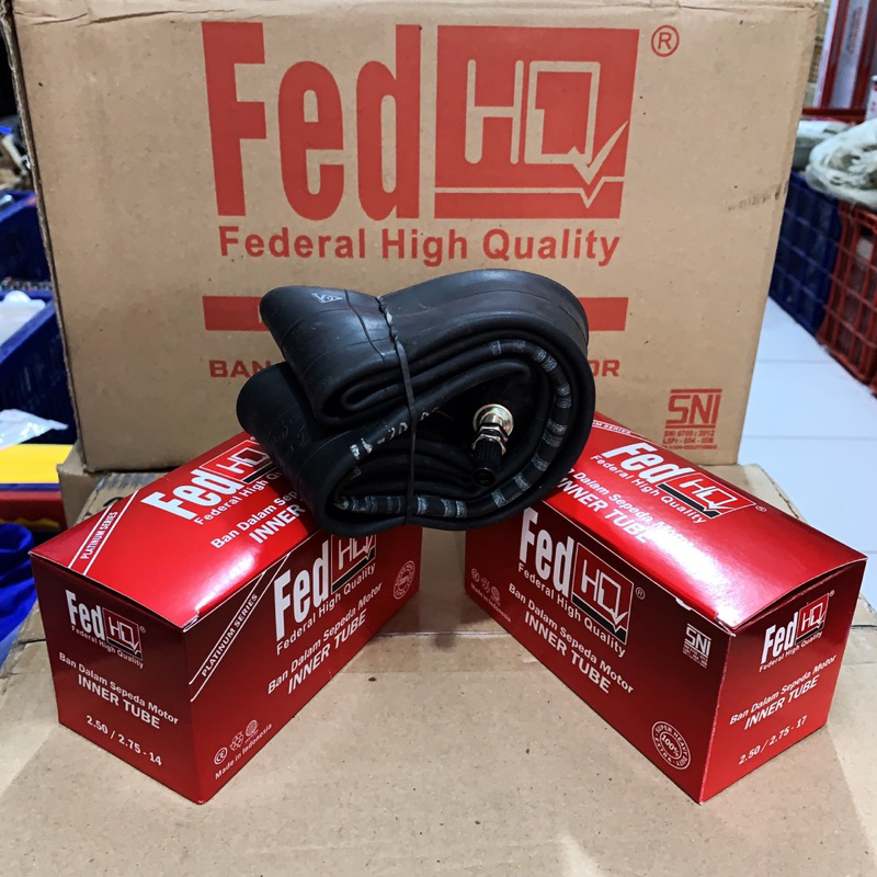 Ban Dalam Motor Inner Tube Ring 17 225/250 70/90 - 250/275 80/90 FED HQ Federal High Quality 100% Or