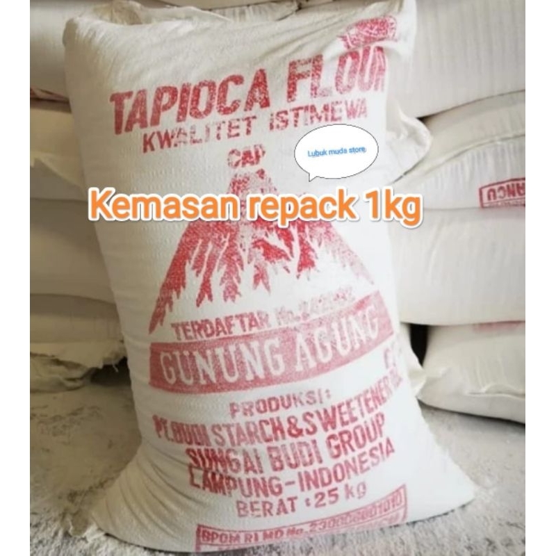 

Tepung tapioka kanji cap gunung agung 1kg