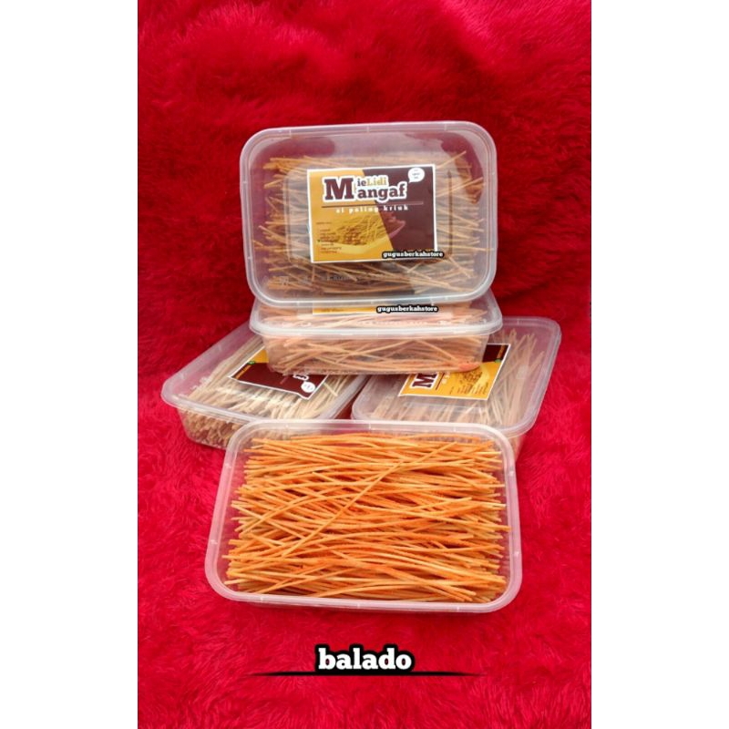 

[SIA KIRIM ] MIE LIDI RASA BALADO 100g BOX 500ml JAJANAN ENAK GURIH