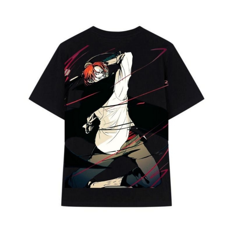 Kaos Cotton Combat 30s | Kaos Anime | Kaos Shanks | Kaos Akagami | Kaos Akagami No Shanks | Kaos One