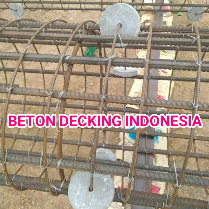 ECERAN - Beton Decking siap pakai BULAT - Tahu beton