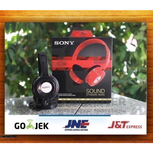Promo Headphone Sony DYNAMIC  mic / HEADSET / SONY DYNAMIC bk Limited