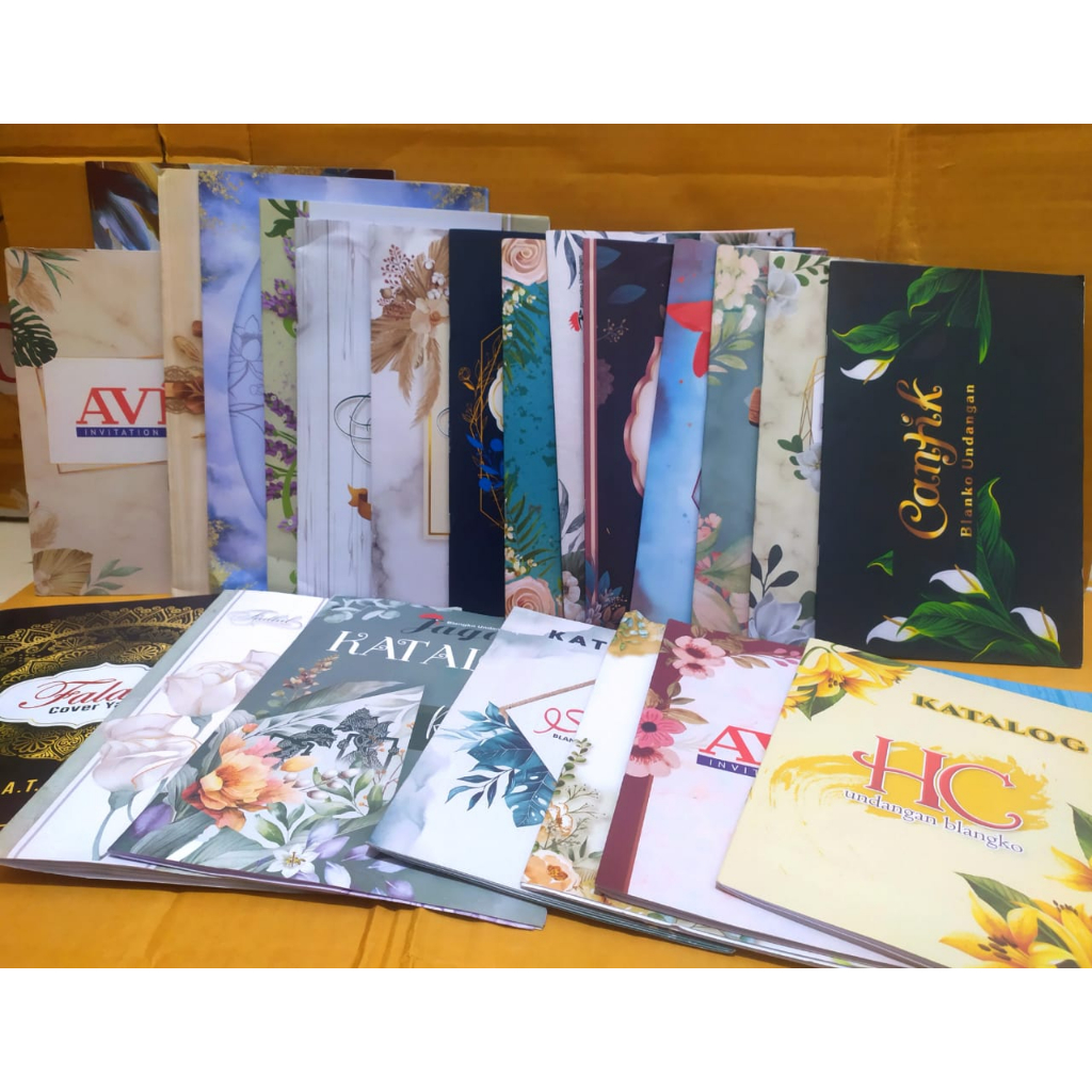 Promo Katalog Undangan Lengkap Murah