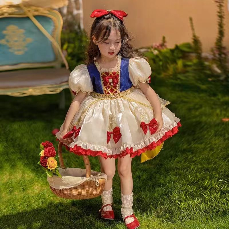 Girls' summer dress Snow White dress New lolita Girls' summer air Lolita pettiskirt