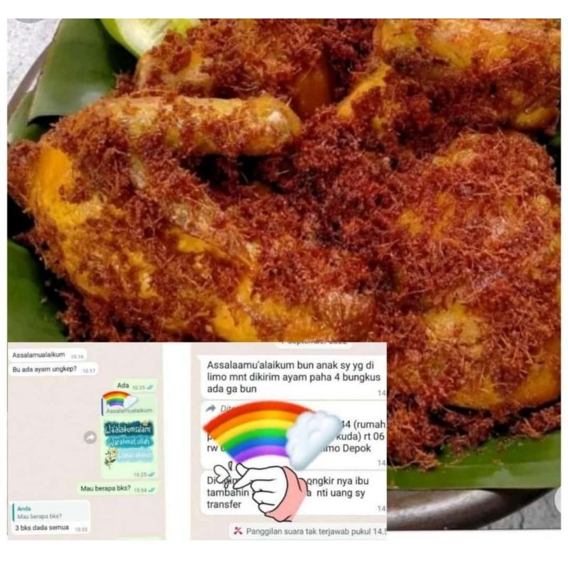 

Homemade ayam ungkep tanpa suntik hormon dan tanpa pengawet.