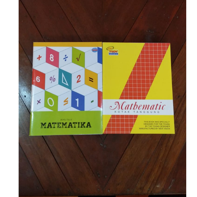 

Buku Tulis Matematika Kotak Kecil SIDU 38 Lembar + Kotak Tanggung VISION 38 Lembar - All Varian