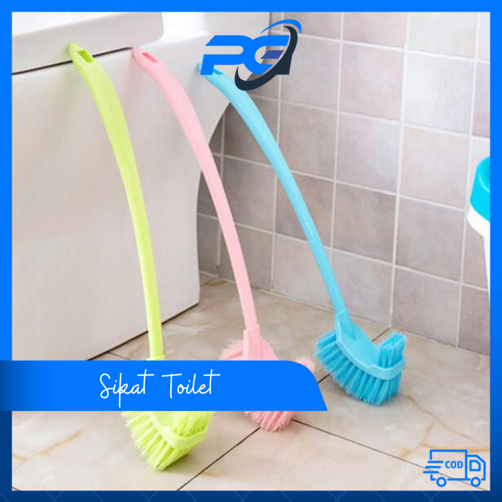 PUGA - SIKAT KLOSET TOILET | SIKAT PEMBERSIH WC | SIKAT GAGANG PANJANG | SIKAT KAMAR MANDI