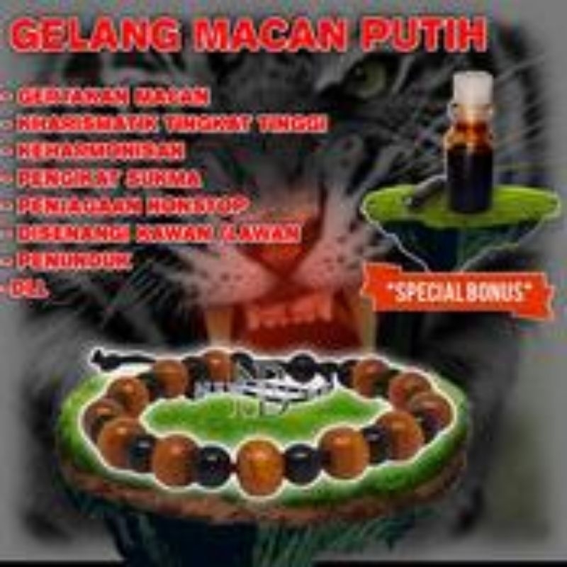 GELANG (VIRAL) RAWARONTEK. ANTI CUKUR DAN TAHAN PUKUL. KEBAL SA'JAM.