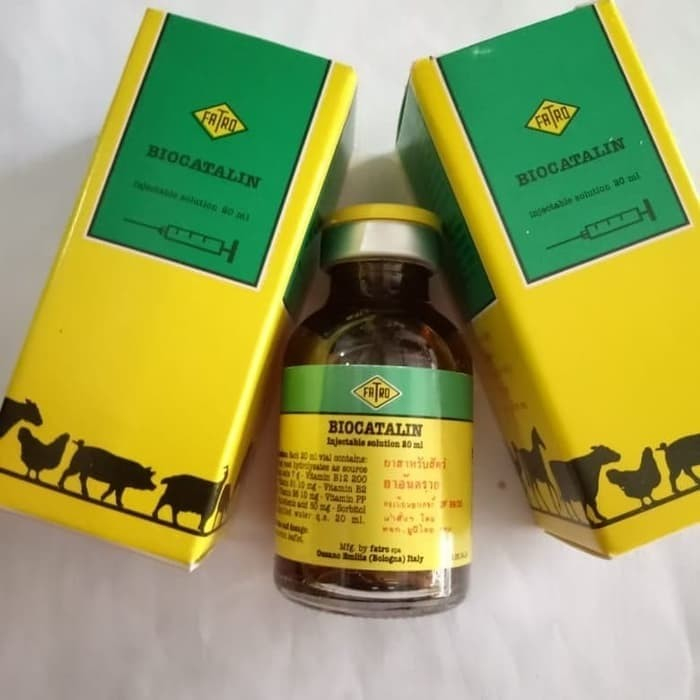 Vitamin Burung - biocatalin kecil obat vitamin pemulihan ayam kuda sapi hewan impor