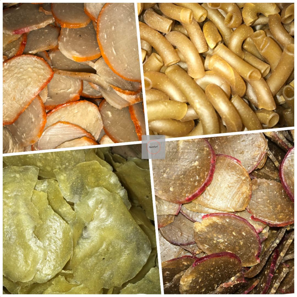 

Murah kerupuk mentah aneka varian lengkap tempe bibir, makaroni/makroni, jengkol, puli nyet/krupuk mentah