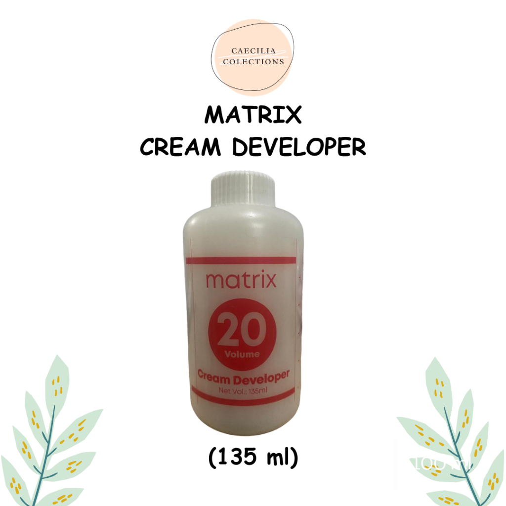 CC Matrix Cream Developer for hair coloring 135 ml / campuran pewarna matrix