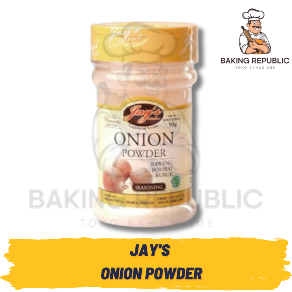 

JAY'S ONION POWDER | BAWANG BOMBAY BUBUK | 90 GRAM