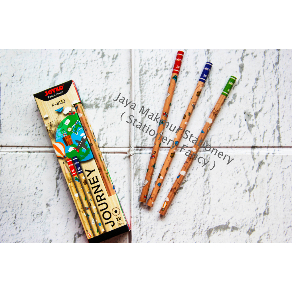 

Pensil 2B Joyko Journey P-8132 (12 Pcs)