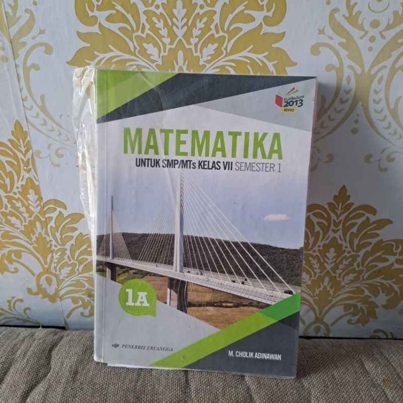 

BUKU MATEMATIKA ERLANGGA KELAS VII 7 SEMESTER 1