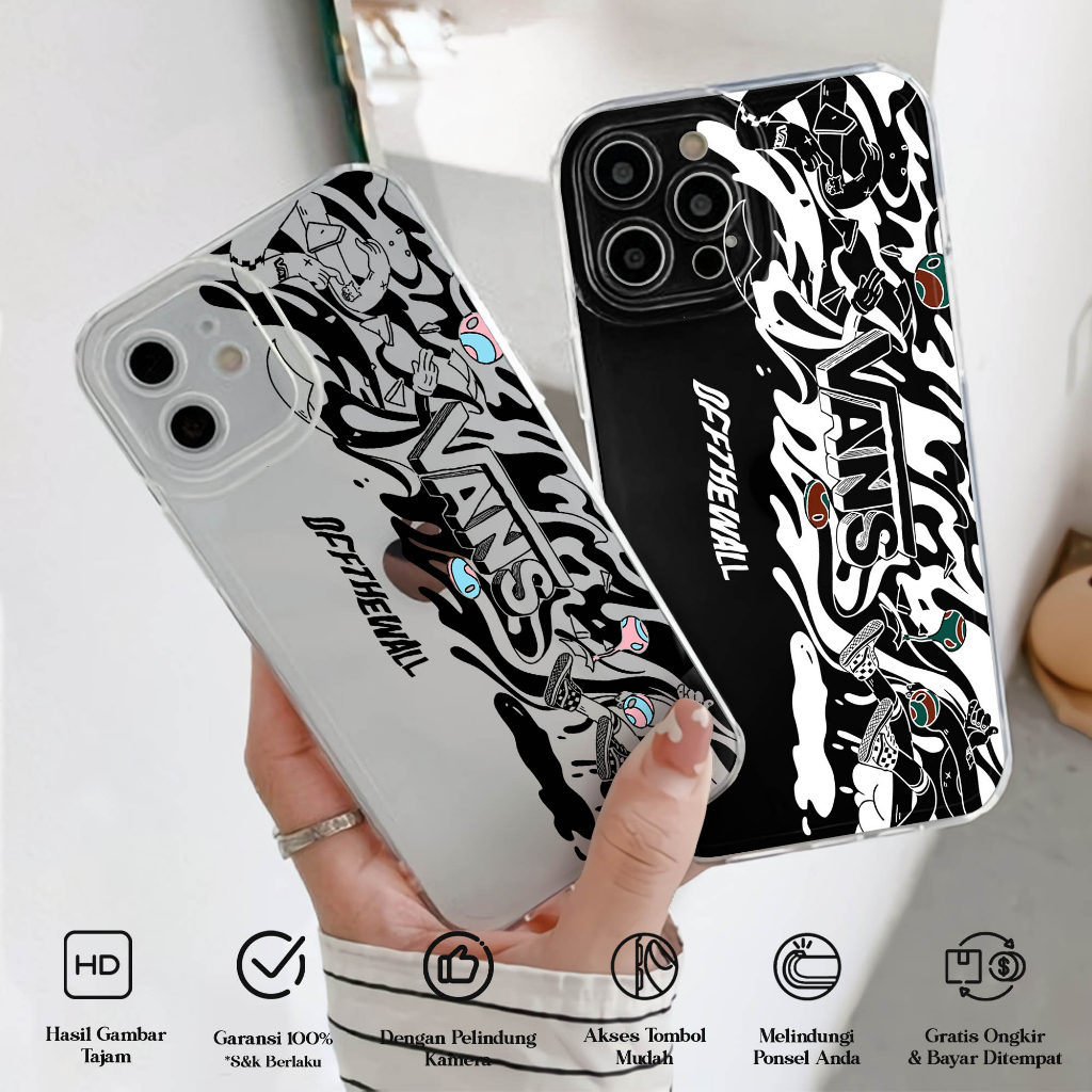 Case SAMSUNG A20 A30 A10 A10S J2 PRIME A20S A50 A50S A30S A14 5G A54 5G M53 5G A34 5G J4 2018 A70 Luster [ VANS ] Casing Hp Aesthetic Kesing Hp Karakter Anime Cassing Hp Motif Lucu Clear Case Samsung Softcase Samsung