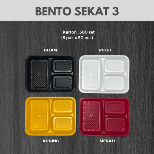 Bento Sekat 3