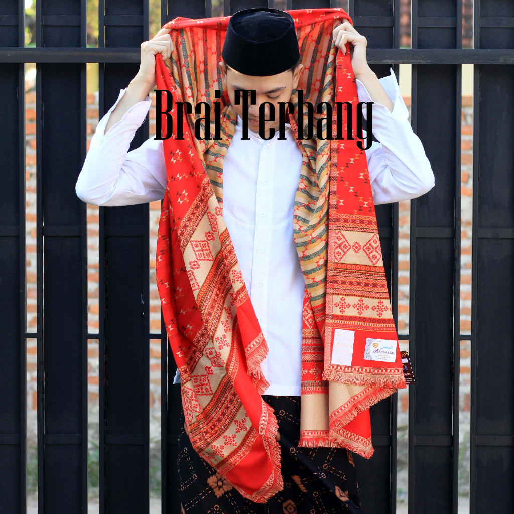 Sorban panjang lomcer rumbai kashmiri shawl habib premium full bordir